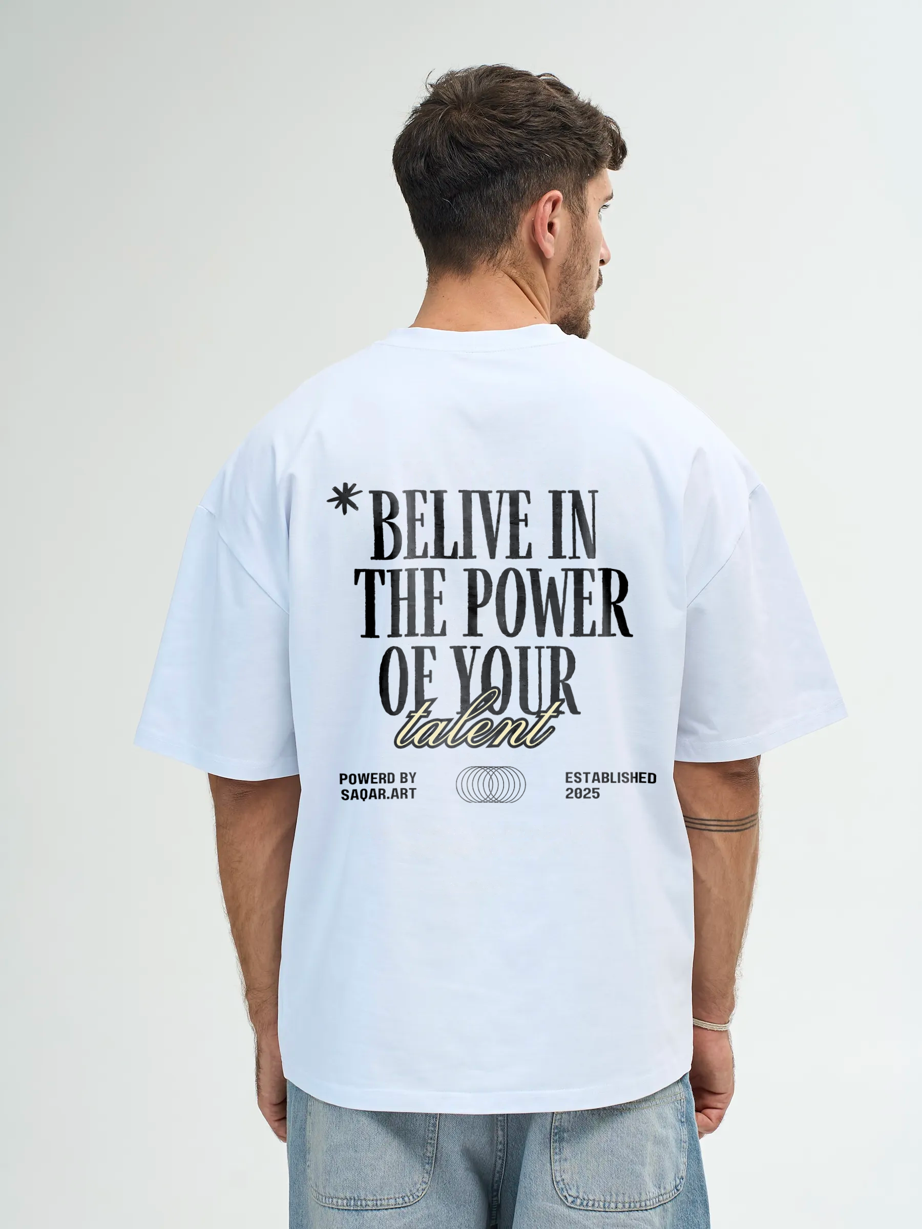 Power of Talent Tee|Oversize Premium Unisex T-shirt