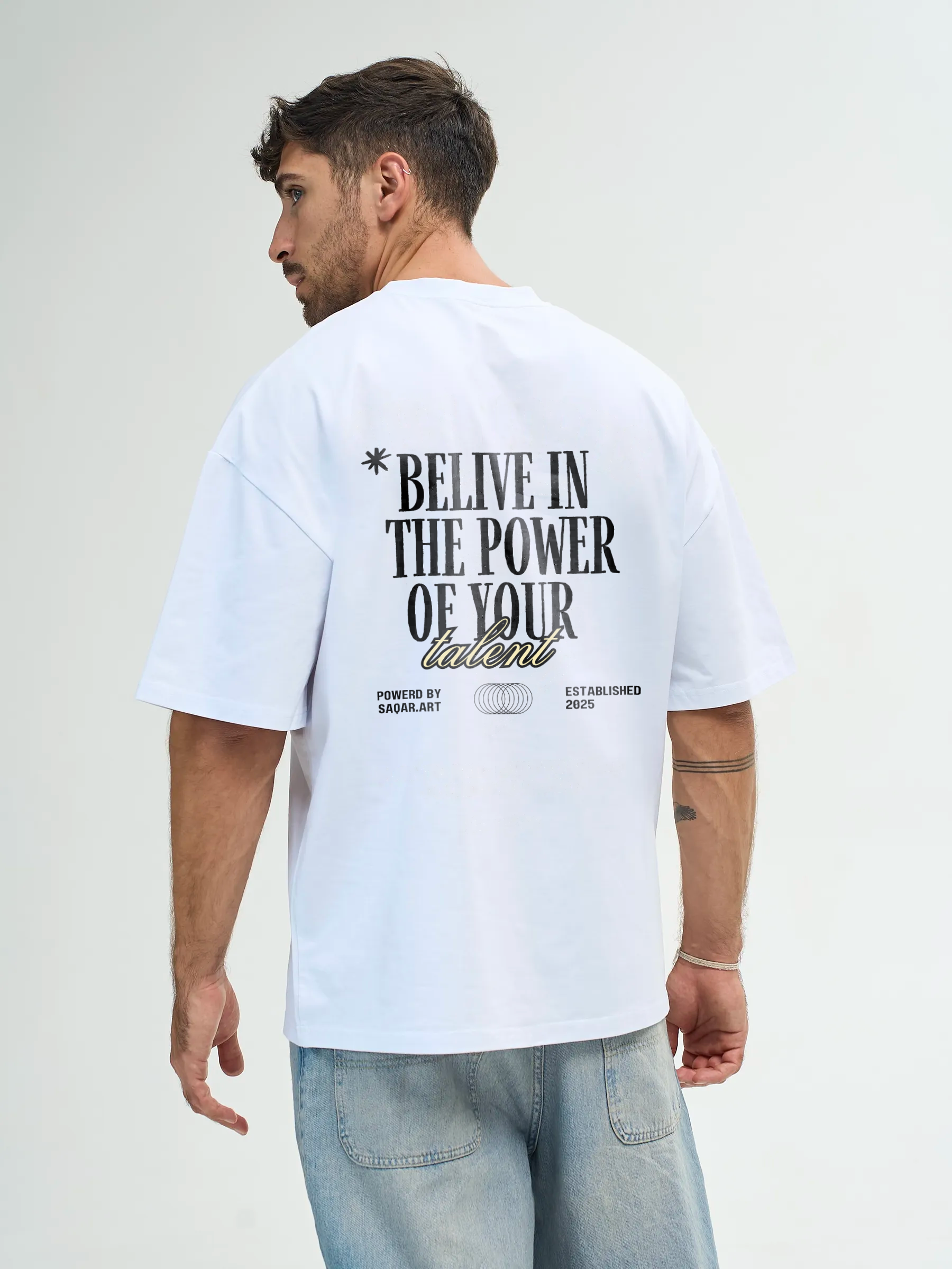 Power of Talent Tee|Oversize Premium Unisex T-shirt
