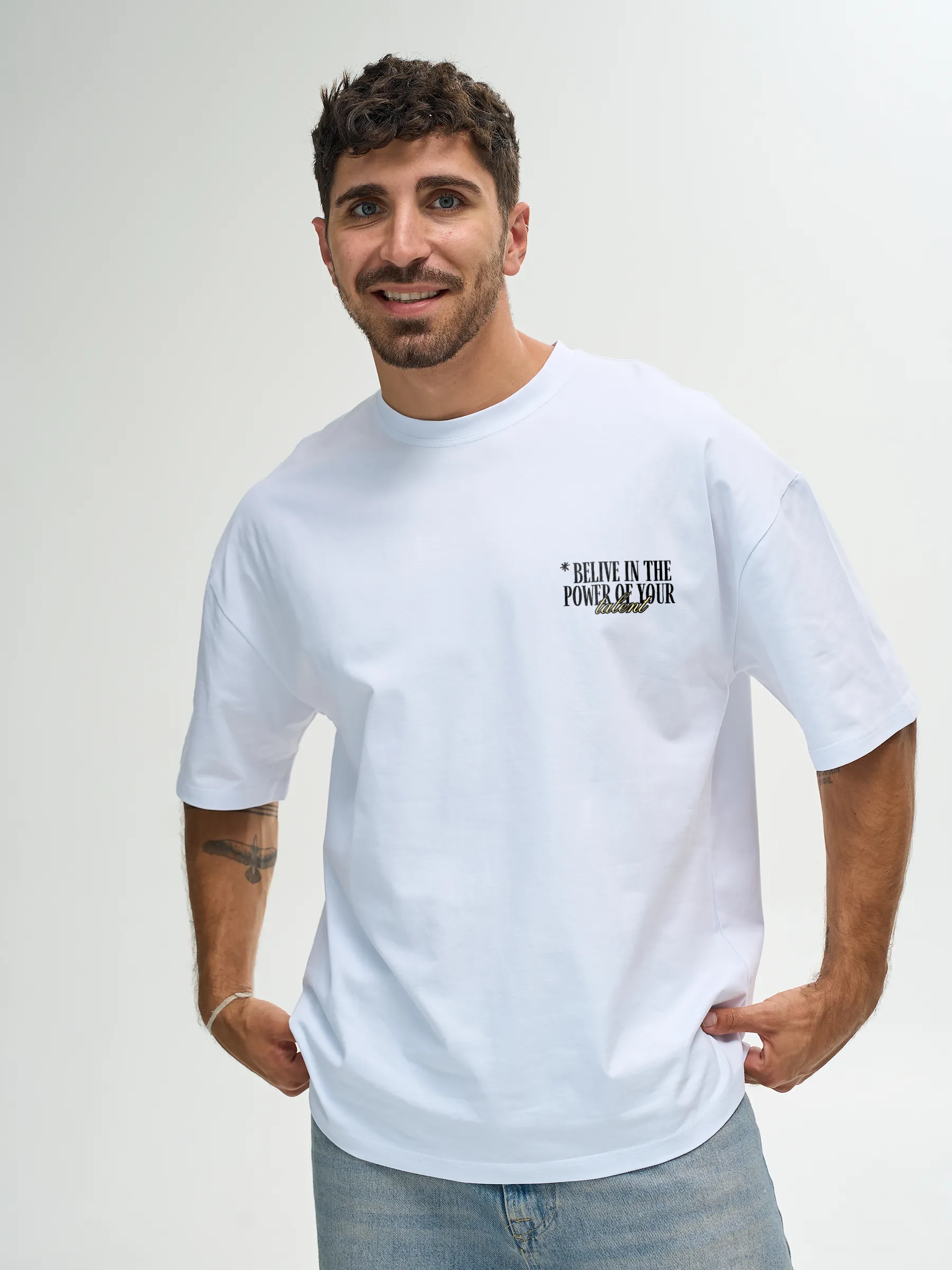Power of Talent Tee|Oversize Premium Unisex T-shirt