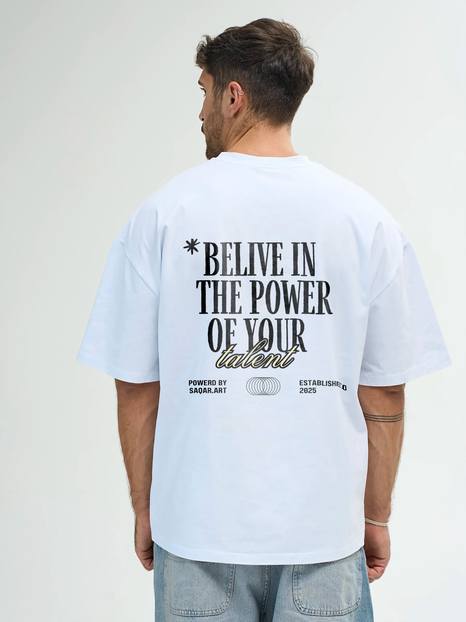 Power of Talent Tee|Oversize Premium Unisex T-shirt