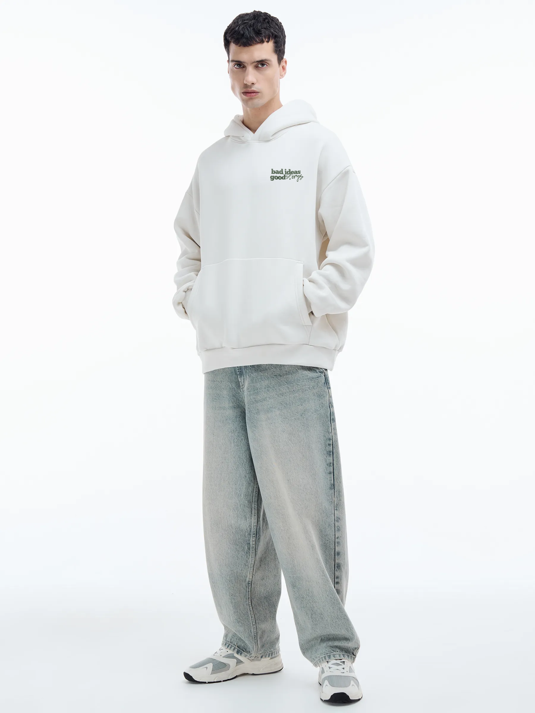 Bad Ideas Good Storys |Oversize Hoodie