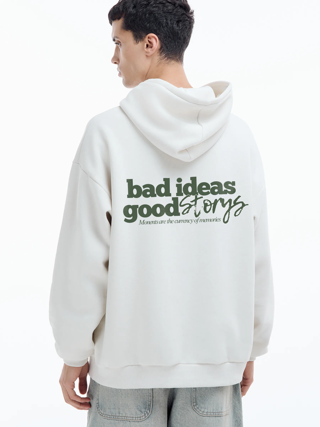 Bad Ideas Good Storys |Oversize Hoodie