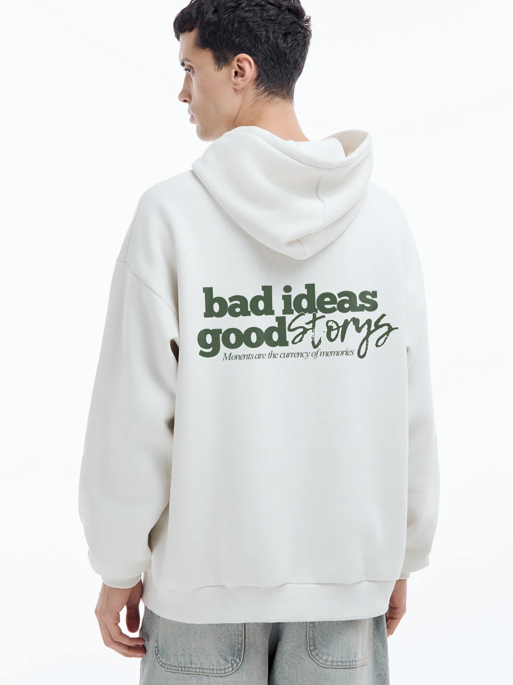 Bad Ideas Good Storys |Oversize Hoodie